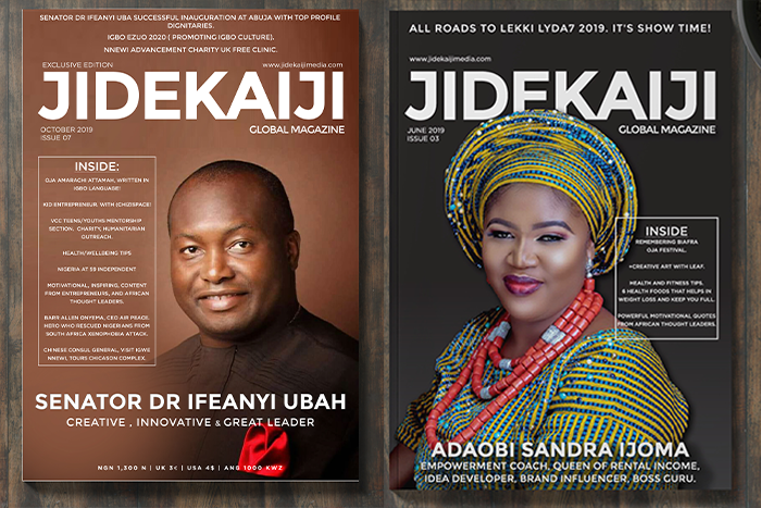 jidekaiji global magazine mockup design for anaking tv