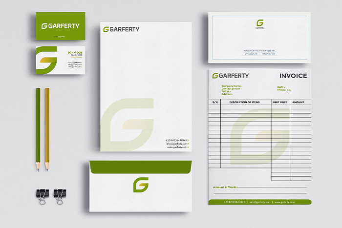 Brand Identity Design Process – Garferty