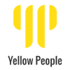 yellow people logo design