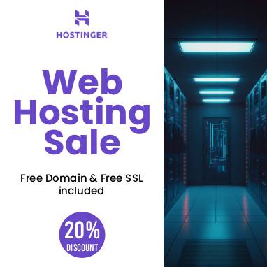 Hostinger website hosting affiliate link